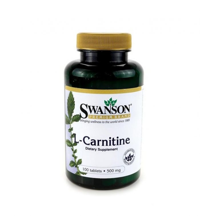 Swanson L-Carnitine 500 mg 100 tabs