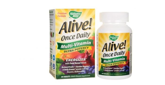 Alive Once Daily Ultra Potency 60 tabs