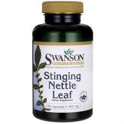 Swanson Stinging Nettle Leaf 400 mg 120 caps