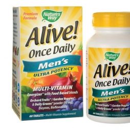Alive Men Once Daily Ultra Potency Food Energizer