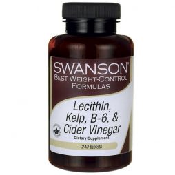 Lecithin Kelp B-6 and Cider Vinegar 240 tabs