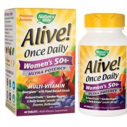 Alive Once Daily Women's 50+ Ultra Potency 60 tabs