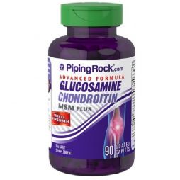Piping Rock Triple Strength Glucosamine Chondroitin and MSM 90 caps