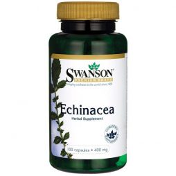 Swanson Echinacea Herbal Supplement 400 mg 100 caps