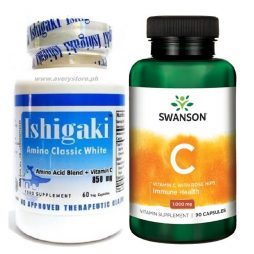Ishigaki Amino Classic White and Vitamin C with Rosehips 1000 mg