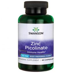 Zinc Picolinate 22 mg 60 capsules