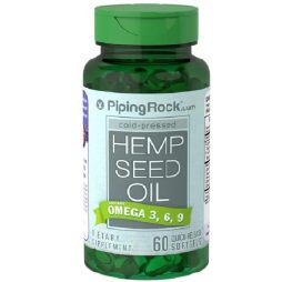 Hemp Seed Oil 700 mg 60 softgels