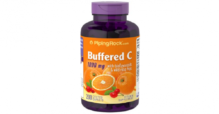 Buffered C 1000 mg with Bioflavonoids 200 coated caplets