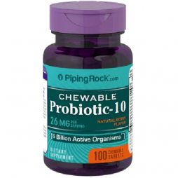 Probiotic 6 Billion 100 chewable tablets