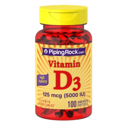 Vitamin D3 5000 iu 100 softgels