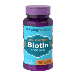 Biotin 1000 mcg 250 tablets