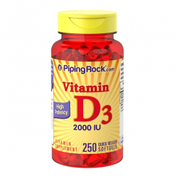 Vitamin D3 2000iu 250softgels