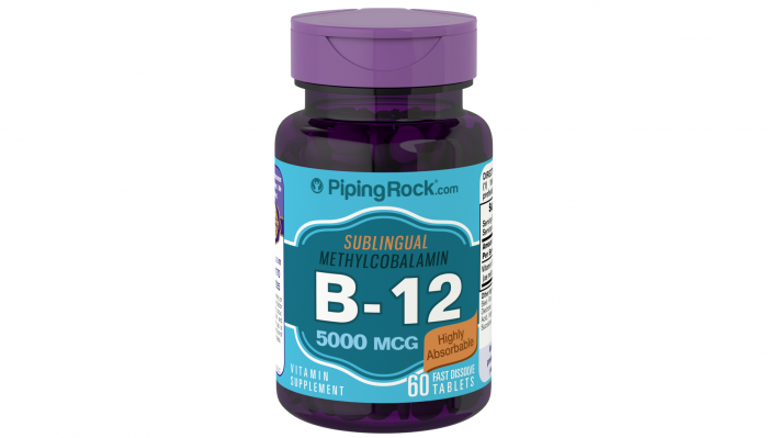 Methylcobalamin B-12 5000 mcg 60 fast issolve tablets