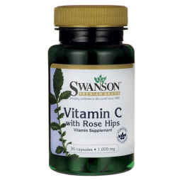 Vitamin C with Rosehips 1000 mg 30 caps